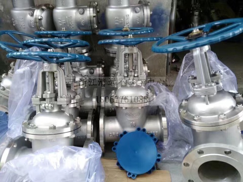 304 316L stainless steel flange gate valve Z41W-16P 2 inch 4 points DN600 350100 25 25 50 80