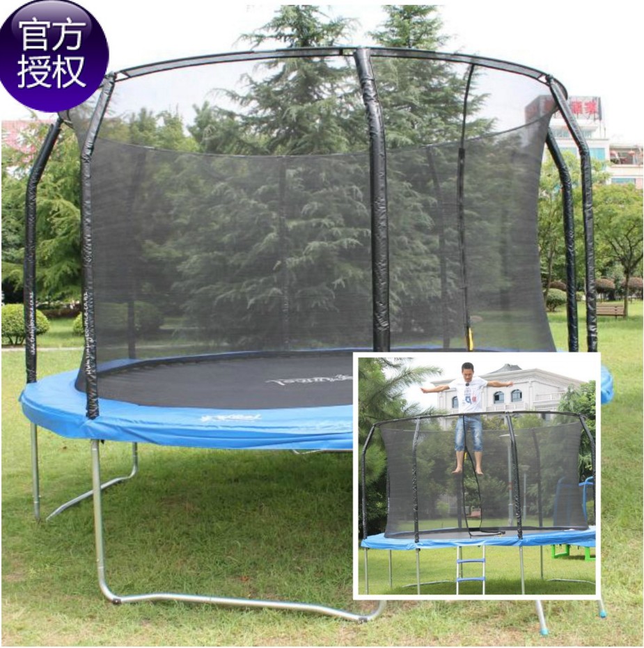 Outdoor PI luxury commercial large trampoline jumping bunker bunker bed with net nationwide