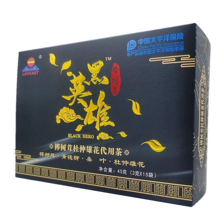 Dongsheng Weiye Black Gold No. 1 chaga substitute tea