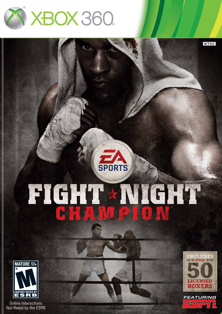 XBOX360 Game Disc Boxing Night 5 Career Road Fighting Night (5 start 6 SF)