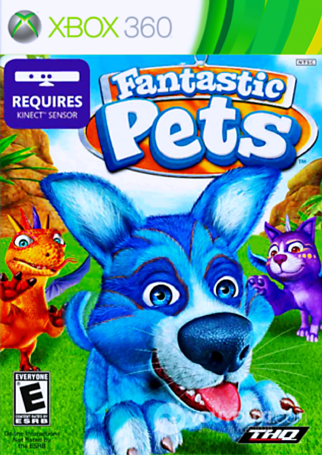 XBOX360 disc game disc KINECT simulates pet body sensation (5 starting from 6 SF)