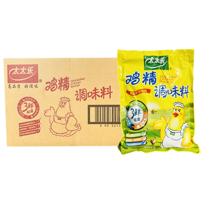 太太乐鸡精454克*1袋三鲜增鲜味精调味品厨房家用炒菜煲汤佐料