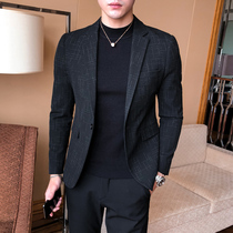 Autumn suit suit men Korean trend slim fit single West business casual dress mens small suit jacket