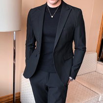 Suit jacket mens jacket casual suit men Korean slim suit mens business suit mens suit