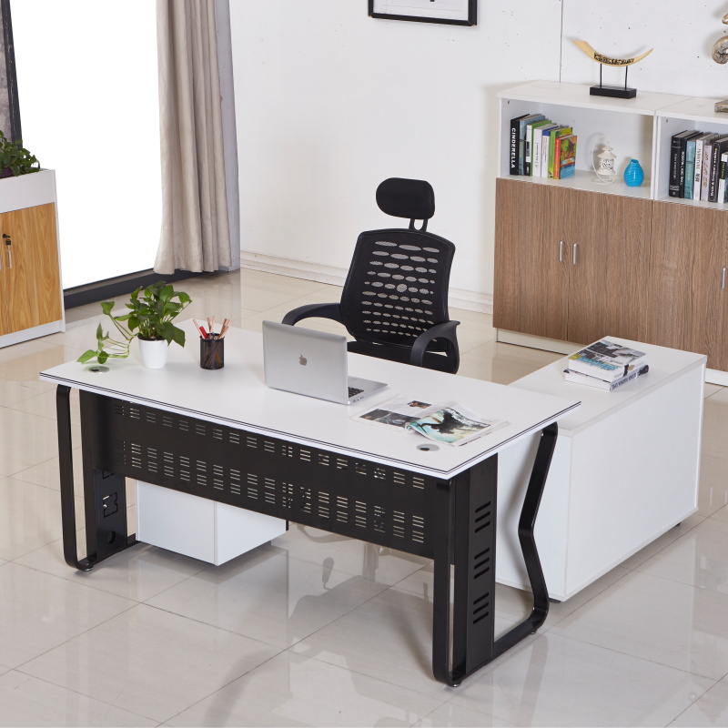 Guangzhou Office Furniture Boss Desk Simple Modern Executive Desk Desk Board Manager Desk Supervisor Desk