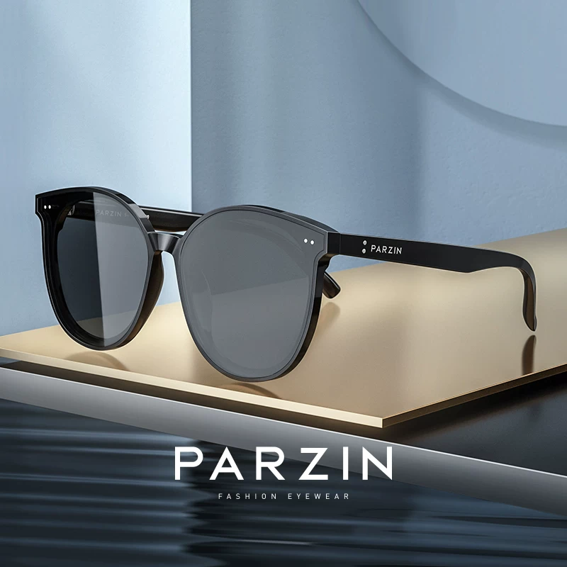 Parson sunglasses for women with big face, slimming, Korean version, retro, outdoor, 𫔭Nylon sunglasses with sun protection PZ92036