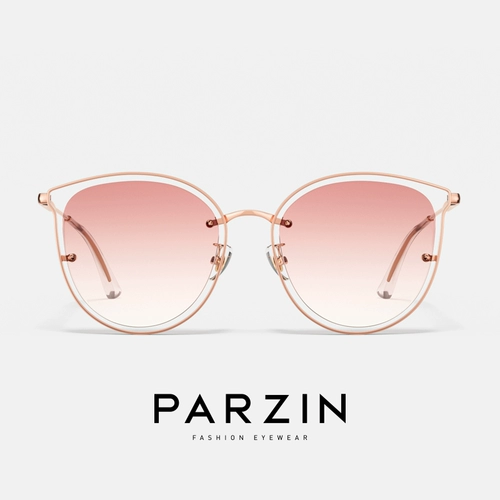 Женские солнцезащитные очки «кошачий глаз» Parsons, зеркало для румян без макияжа, цветная защита от солнца, автомобильные солнцезащитные очки, защита от UVPZ8255