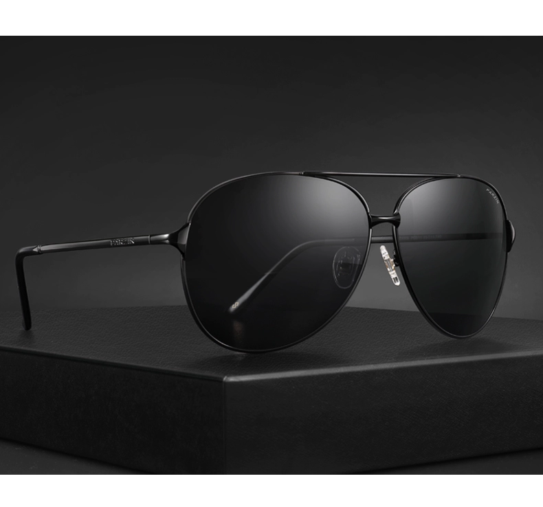 Parson Kính Mát Nam Sunglasses của Nam Giới Dòng Lái Xe Phân Cực Gương Gương Sunglasses Lái Xe Lái Xe Gương 8009
