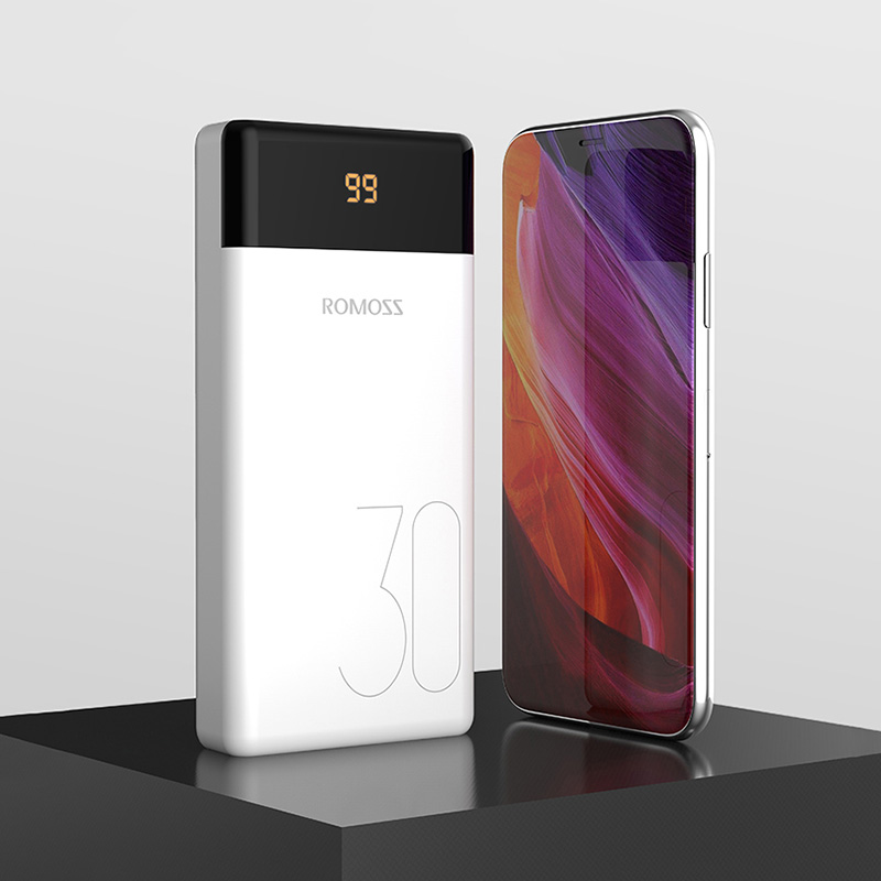 ROMOSS 罗马仕 LT30 超大容量移动电源 充电宝30000mAh 天猫优惠券折后￥79包邮（￥109-30）