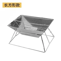 Прямоугольная печь для барбекю