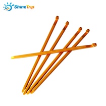 High-strength canopy nails aluminum alloy ground Dingding square nail tent accessories professional custom square nails