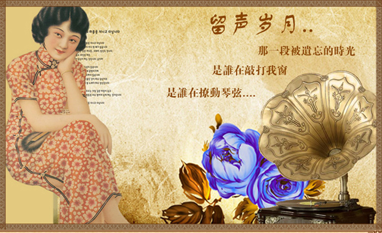 máy nghe nhạc đĩa than mini Ming 伶 110 máy ghi âm cổ điển máy ghi âm điện cơ sừng lớn cổ phòng khách retro trang trí thương hiệu máy ghi âm vinyl mới - Máy hát 	đầu đĩa than micro dd8