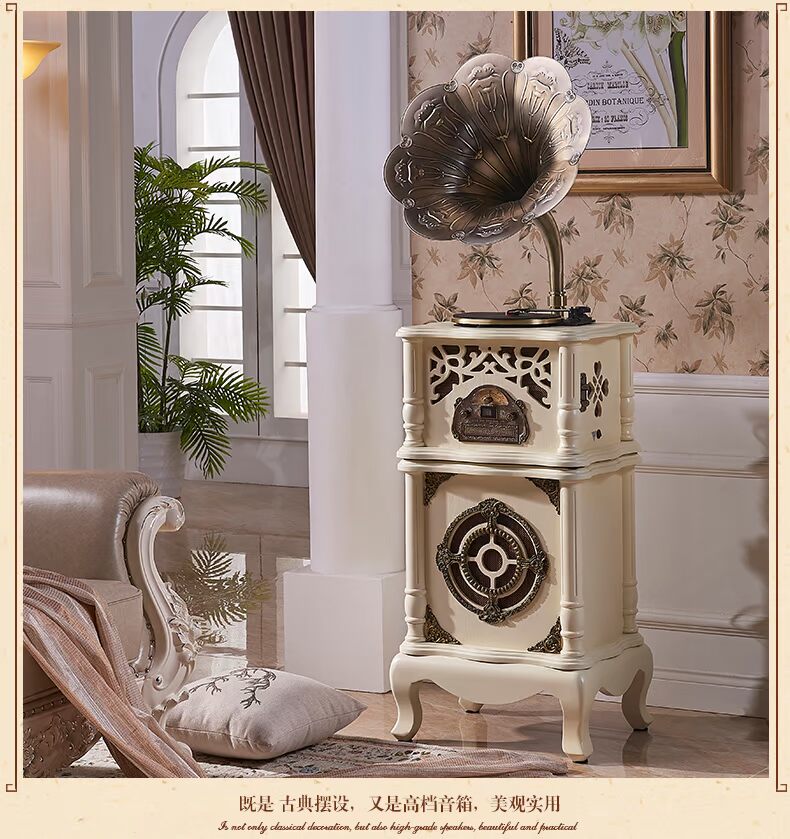 Ming 167 máy ghi âm cổ điển retro máy ghi âm retro loa lớn âm thanh phòng khách hộ gia đình ghi âm châu Âu - Máy hát máy phát đĩa than