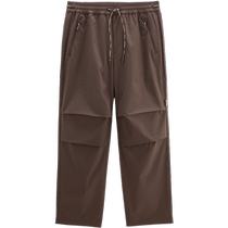 (eye-c cooperation series) PEACEBIRD mens casual pants 24 autumn new trend paratrooper pants B2GBE3144