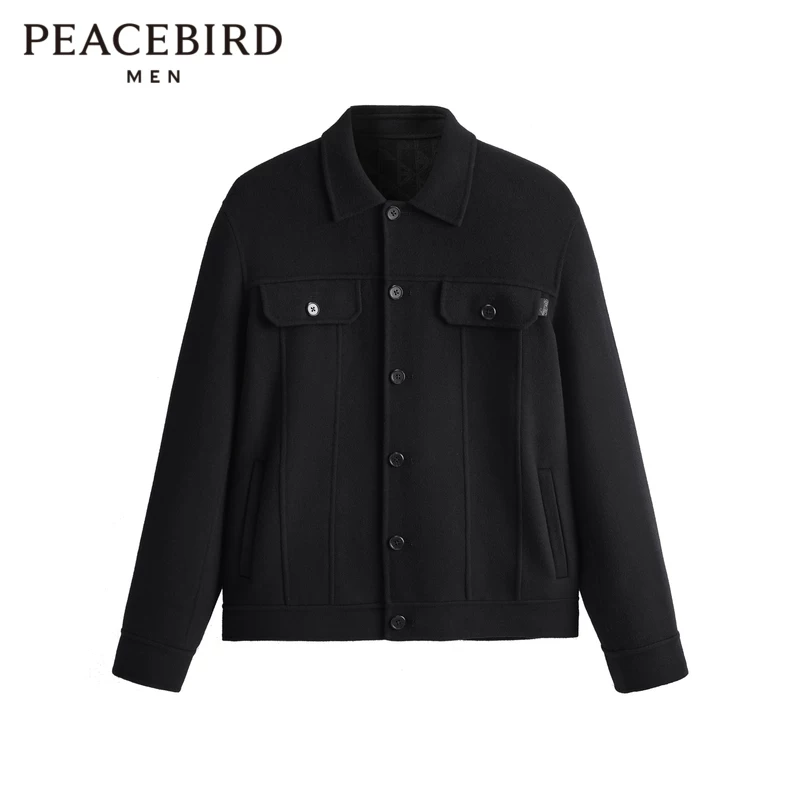 【Та же стиль в торговом центре】Мужская куртка Peacebird B1BCD4215