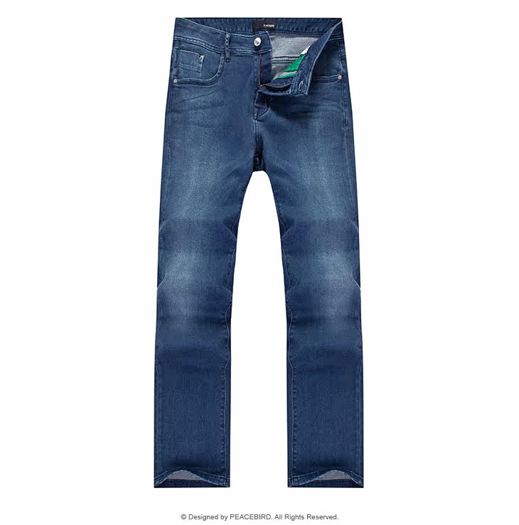 Jeans pour jeunesse PEACEBIRD en coton pour automne - Ref 1480499 Image 35