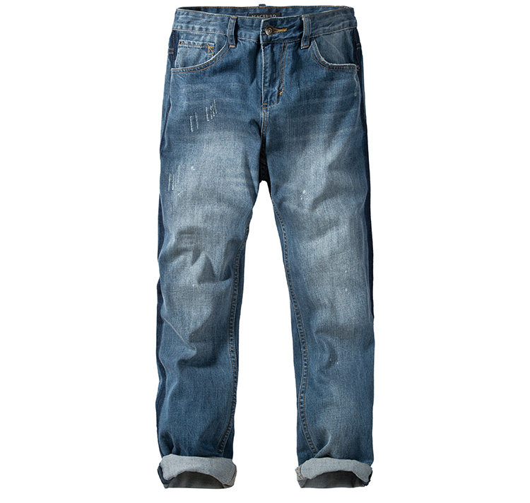 Jeans pour jeunesse PEACEBIRD en coton pour été - Ref 1461585 Image 40