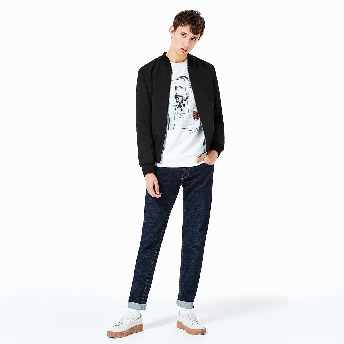 Blouson homme PEACEBIRD    manches longues en Polyester - Ref 3118446 Image 3