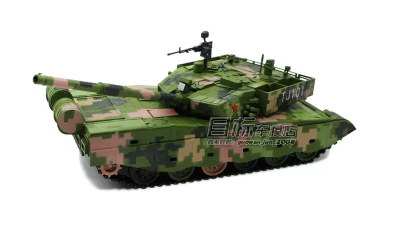 Mới 1:30 hợp kim 99A mô phỏng tĩnh Trung Quốc mô hình đồ chơi xe tăng chiến đấu chính có thể lái mô hình xe độ