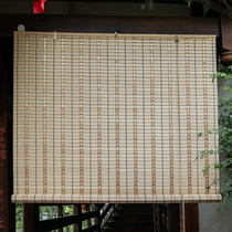 Imitation bamboo curtain curtain curtain shade shade shade partition balcony Louver Curtain Chinese waterproof and mildew proof
