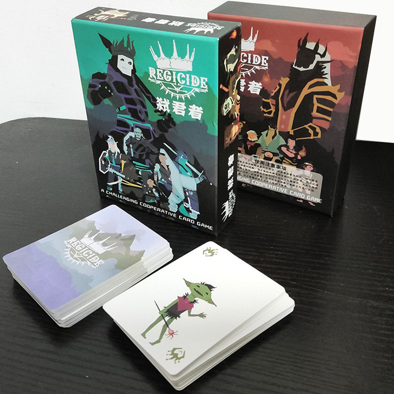 Regicide Murdering Monarch's Table Cruise Card Poker New Gameplay Casual Gathering Game Adults Multiplayer Cooperative Puzzle-Taobao