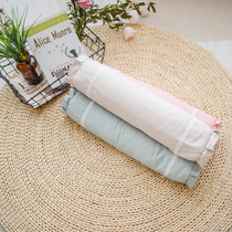 Xiangdaifang cervical spine care buckwheat shell pillow pure cotton plain color candy pillow cervical special cylindrical pillow