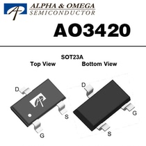 Agent AOS US Bandai SOT-23 A03420 AO3420 MOS Manifold Original Channel 100% Original