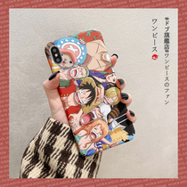 Red rice 10x mobile phone case millet 10 youth version of animation red rice note8pro cartoon one piece of the family portrait CC9e frosted K30 hard case meter 8 exploration version all-inclusive note7pr