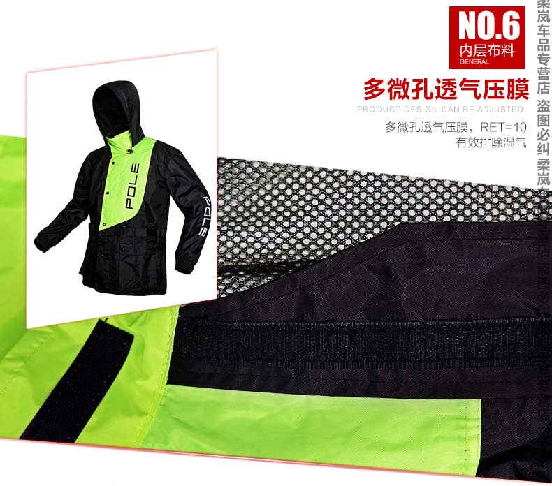 Áo mưa cực xe máy cưỡi áo mưa Thiết bị cơ động - Xe máy Rider thiết bị găng tay đi xe máy