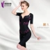 Quần ngắn tay Qianmei, áo lót, corset, trọng lượng nữ, corset y tế đặc biệt, quần áo giảm béo, bụng, eo, cơ thể đồ bơi liền thân Một mảnh