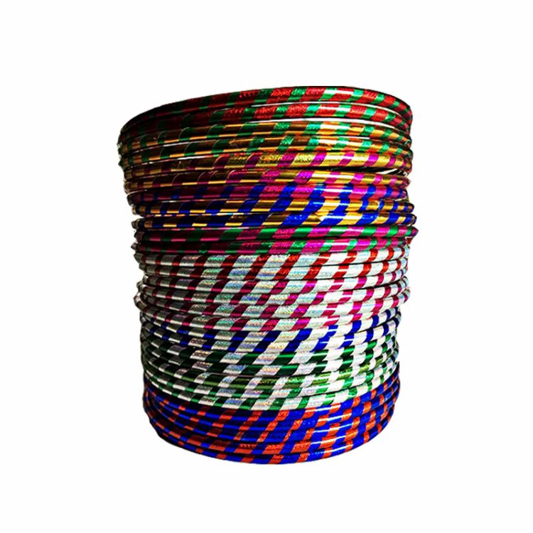 Kindergarten children's hoops gymnastics circle fitness circle gym class games jumping hoops dance laps physical equipment hoops