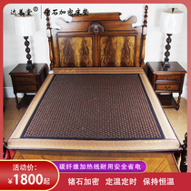 Jade mattress heating double temperature dual control Tomalin single tatami mat mattress 1 8m bed 2 m double