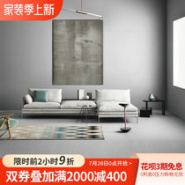 Nordic modern minimalist fabric sofa Living room corner Guido Composition Small family Type Down Fancy Light Lavish Art Soft