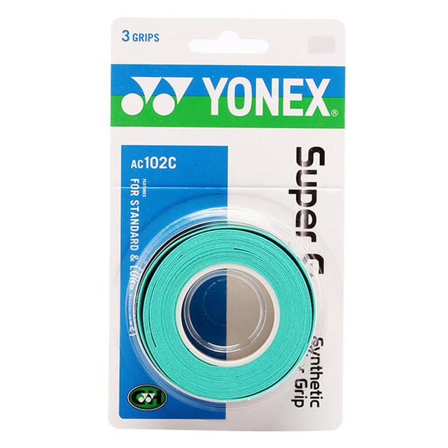 ແທ້ຈິງແລ້ວ YONEX AC102C ມືກາວ badminton racket grip ກາວບໍ່ລື່ນການດູດເຫື່ອດູດດຶງຫນຽວການຫາປາ