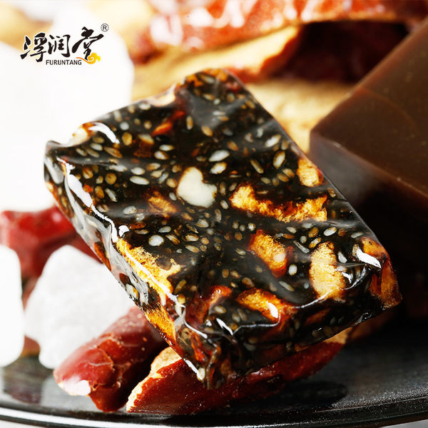 美容养颜 浮润堂 东阿镇 阿胶糕 500g 优惠券后38元包邮（￥188-150） 4种口味可选