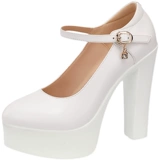 Высокое ципао, водонепроницаемая обувь на платформе, белый рабочий манекен головы для тренировок, 13см