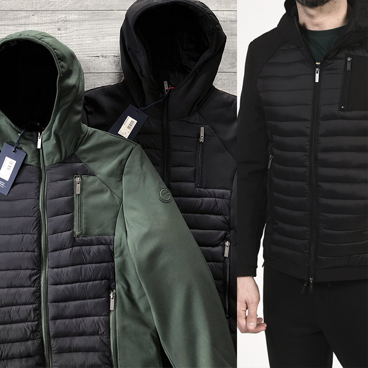Clearance! Italian-Style High-End Outdoor Functional Sports Spliced Softshell Warm Cotton Jacket for Men, New for Winter 2025