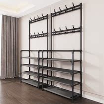 Home doorstep Sturdy Simple Shoe Rack Clothes Hat Rack Integrated Floor Multilayer Shoe Rack Rental House To Contain Theorator Shelve