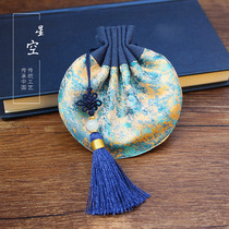 High-grade brocade pure handmade sachet empty bag mugwort mosquito repellent sachet praying sachet
