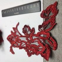 721-13 Stock defective lace accessories 6 yuan per pound 0 655kg flower applique pieces