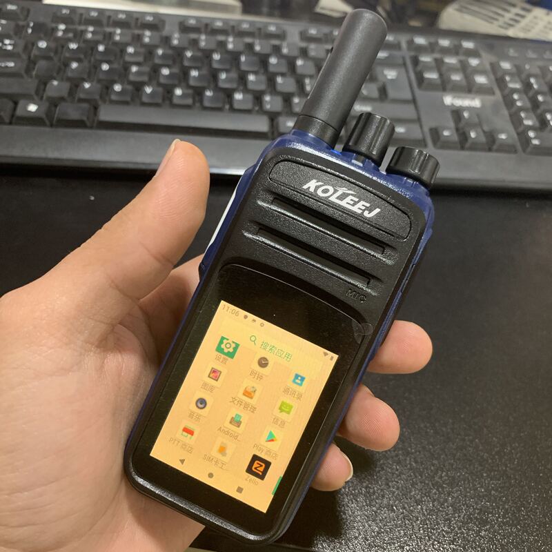 Zello Radio Walkie Talkie 4g Sim+Wifi Intercom Cross-Border Public Network Telephone Intercom