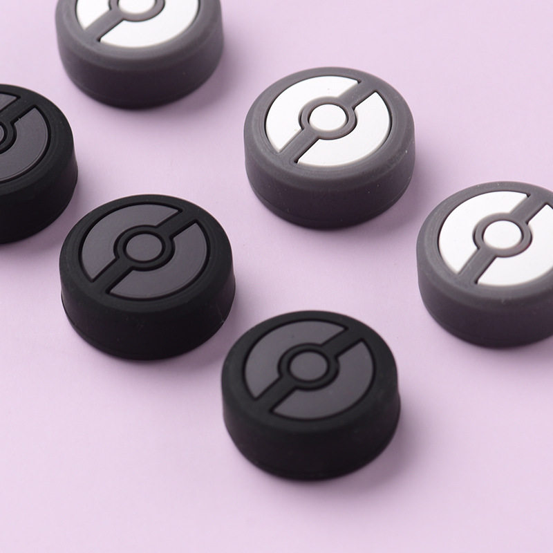 Switch rocker protective cap joycon button non-slip NS Pokeball lite Pokémon electroplating up to duck