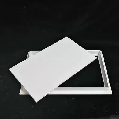 White plastic abs central air conditioning access cover plate air outlet access hole hanging ceiling ceiling ceiling ceiling ceiling inspection door customization