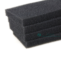 Fish tank filter cotton black aquarium high density biochemical cotton thick sponge strip purification filter material filter material