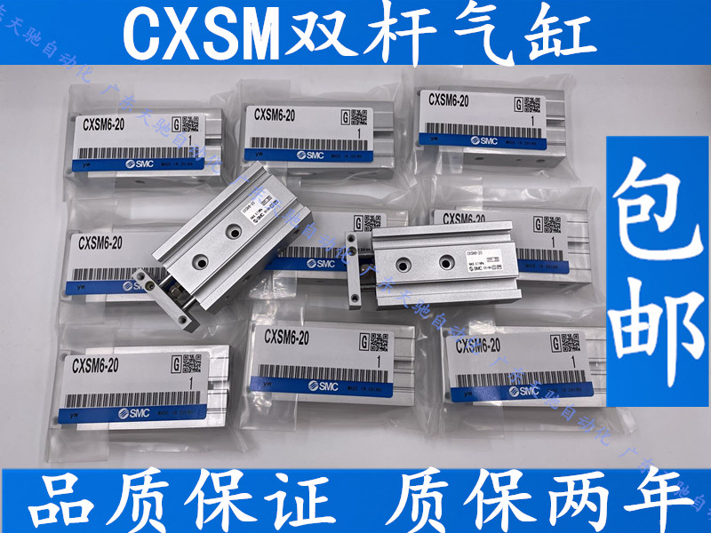 SMC type double shaft cylinder CXSM32-10-15-20-25-30-40-50-60-75-100-125-150