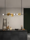 Scandinavian Post-Modern Chandelier Long Led Restaurant Lamp Accessible Luxury Art Model Room House Bar Designer Lamps