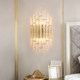 Postmodern Minimalist Creative Light Luxury Crystal Wall Lamp for Villa, Hotel, Project, Corridor, Staircase, Bedroom, Bedside, Background Wall
