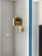 Postmodern Light Luxury Creative Simple Glass Warm Study Bedroom Corridor Aisle Nordic Designer Decorative Wall Lamp
