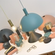 Nordic Dining Room Lamp, Simple Modern Loft Industrial Windproof Lighting, Danish Macaron Single-Head Small Pendant Light