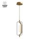 Italian Designer Glass Model Room Minimalist Living Room Dining Room Hotel Office Decoration Time Tunnel Chandelier